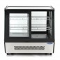 Vitrina refrigerada de sobremesa 125 litros con puertas correderas delanteras y traseras Maxima