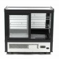Vitrina refrigerada de sobremesa 125 litros con puertas correderas delanteras y traseras Maxima