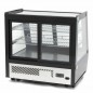 Vitrina refrigerada de sobremesa 125 litros con puertas correderas delanteras y traseras Maxima