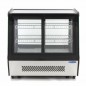 Vitrina refrigerada de sobremesa 125 litros con puertas correderas delanteras y traseras Maxima