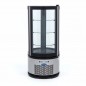 Vitrina expositora refrigerada redonda de sobremesa 100 litros Maxima Vitrina expositora refrigerada redonda de sobremesa 100 litros Maxima
