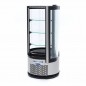 Vitrina expositora refrigerada redonda de sobremesa 100 litros Maxima Vitrina expositora refrigerada redonda de sobremesa 100 litros Maxima