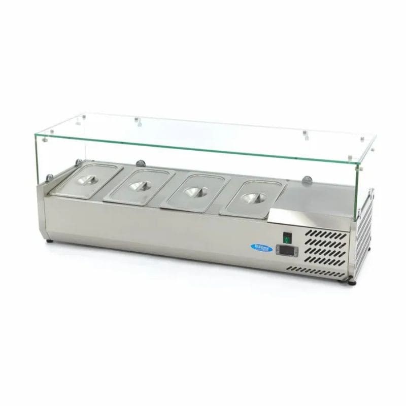 Vitrina refrigerada de sobremesa con control digital Superior Maxima