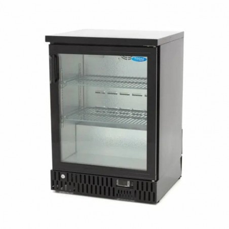 Nevera expositora baja para bebidas con puertas batientes Maxima