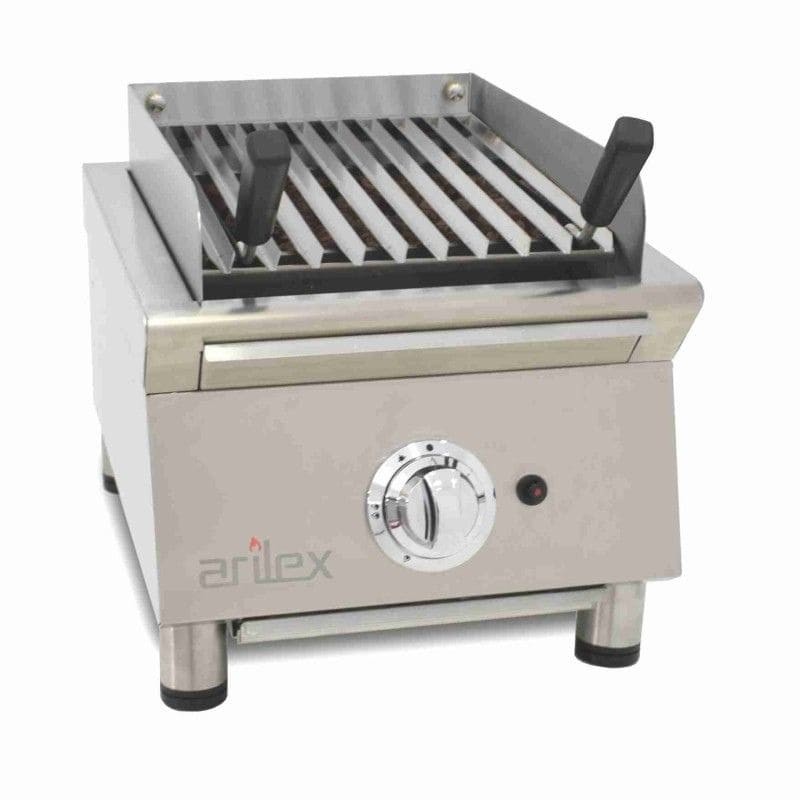 Parrilla vasca a gas con piedra volcánica Línea 600 Arilex Parrilla vasca a gas con piedra volcánica Línea 600 Arilex