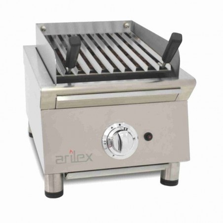 Parrilla vasca a gas con piedra volcánica Línea 600 Arilex
