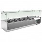 Vitrina GN1/4 Cúpula de Vidrio Pekín