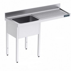 Fregadero industrial para lavavajillas con bastidor Distform