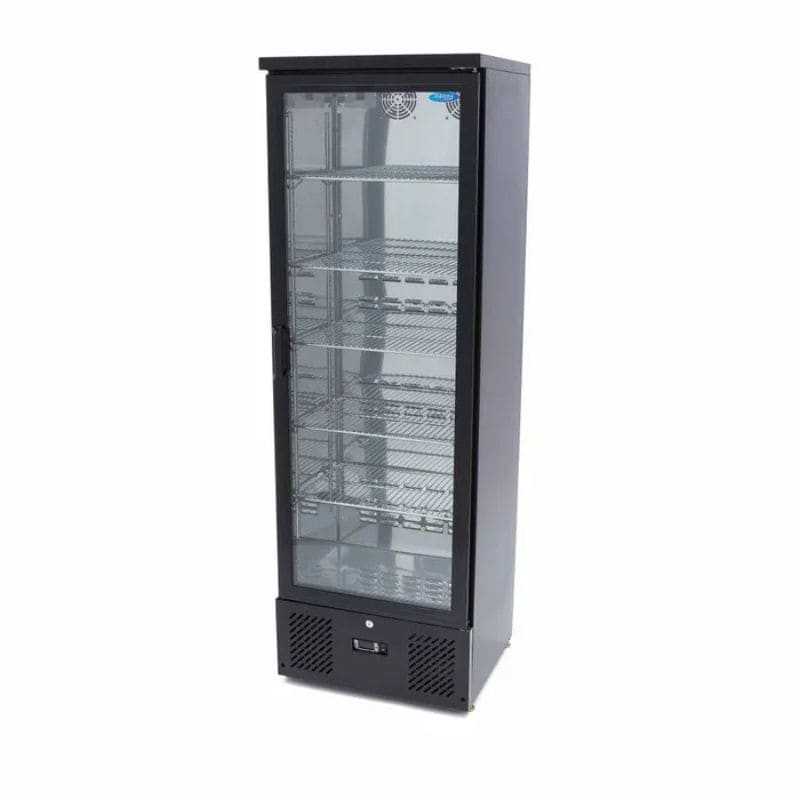 Nevera expositora vertical para bebidas con puertas batientes Maxima Nevera expositora vertical para bebidas con puertas batientes Maxima
