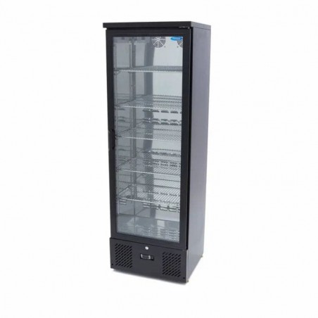 Nevera expositora vertical para bebidas con puertas batientes Maxima