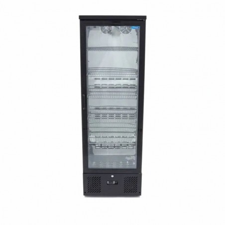 Nevera expositora vertical para bebidas con puertas batientes Maxima
