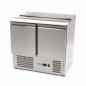 Mesa refrigerada para ensaladas 257 litros y dos puertas Maxima Mesa refrigerada para ensaladas 257 litros y dos puertas Maxima