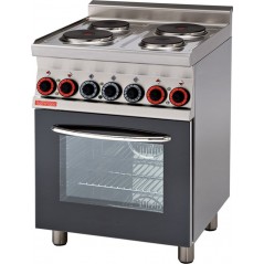 Cocina eléctrica c/horno con Grill, con 6 placas- Modelo CF6-610ET-