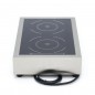 Cocina por inducción de sobremesa con 2 quemadores fondo 700 Maxima Cocina por inducción de sobremesa con 2 quemadores fondo 700 Maxima