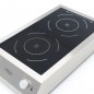 Cocina por inducción de sobremesa con 2 quemadores fondo 700 Maxima Cocina por inducción de sobremesa con 2 quemadores fondo 700 Maxima