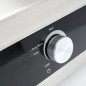 Plancha inducción doble lisa y ranurada de sobremesa fondo 700 Maxima