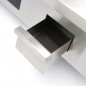 Plancha inducción doble lisa y ranurada de sobremesa fondo 700 Maxima