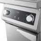 Cocina de inducción 2 fuegos con soporte fondo 700 Maxima