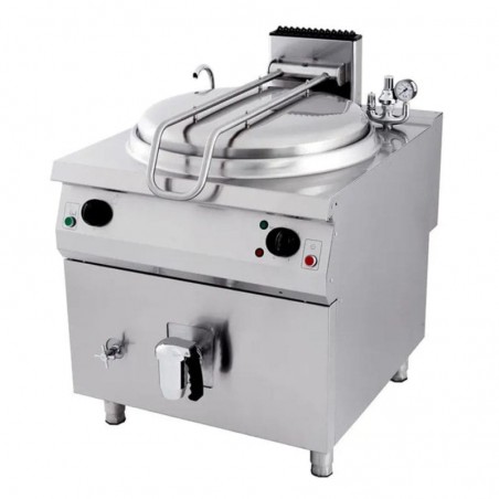 Marmita eléctrica 120 litros con calor indirecto Premium Maxima