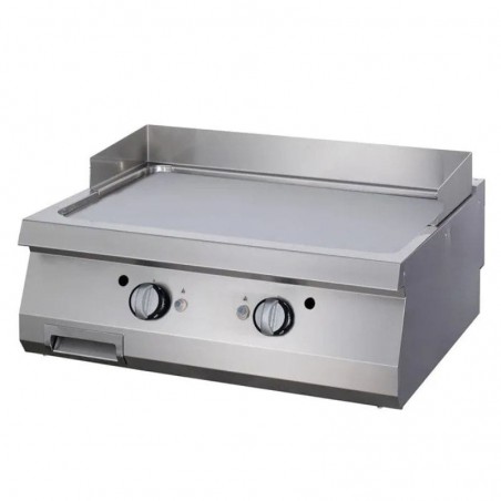 Plancha eléctrica lisa doble fondo 900 Premium Maxima
