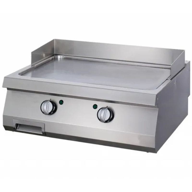 Plancha a gas doble cromo liso fondo 700 Heavy Duty Maxima