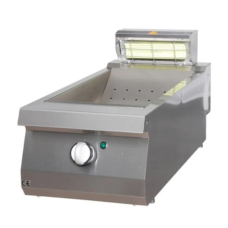 Calentador de patatas fritas eléctrico sobremesa fondo 700 Heavy Duty Maxima
