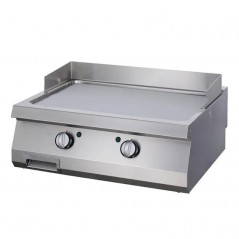 Plancha eléctrica sobremesa doble lisa fondo 700 Heavy Duty Maxima