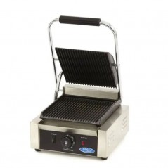 Plancha grill eléctrica ranurada Maxima