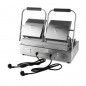 Plancha grill eléctrica doble placas lisas 2x220 mm Maxima