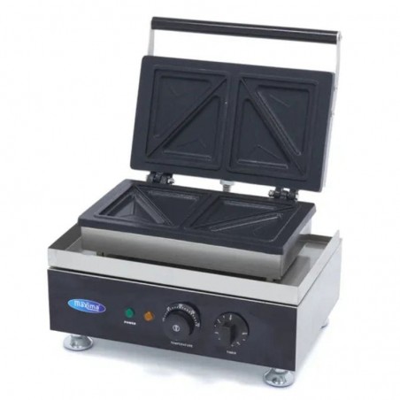 Sandwichera profesional 2 parrillas Maxima