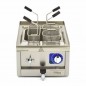 Cuece pastas eléctrico sobremesa 3 cestas 15 litros acero inox Maxima Cuece pastas eléctrico sobremesa 3 cestas 15 litros acero inox Maxima