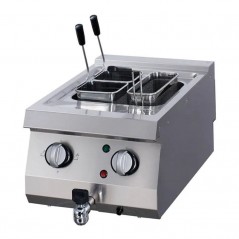 Cuece pastas eléctrico 3 cestas 20 litros acero inox Heavy Duty Maxima