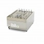 Cocina a gas sobremesa fuegos cromados Maxima