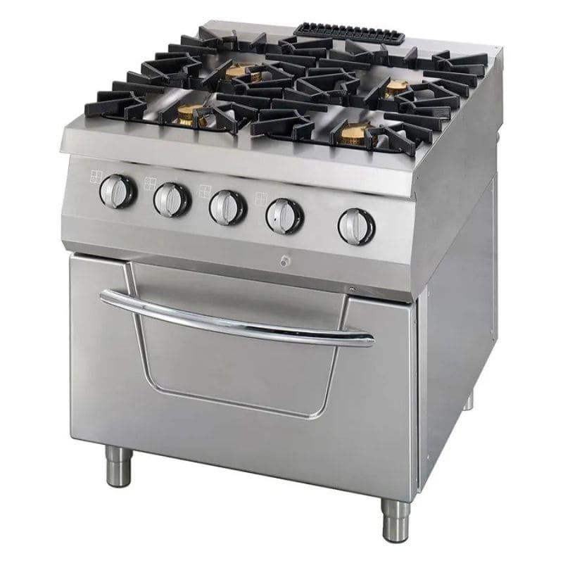 Cocina a gas con horno y 4 fuegos fondo 900 Premium Maxima Cocina a gas con horno y 4 fuegos fondo 900 Premium Maxima