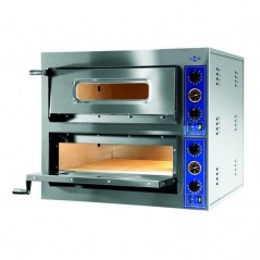 Horno eléctrico doble para pizza START-4+4 Irimar