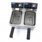 Freidora eléctrica doble de sobremesa 4+4 litros Maxima Freidora eléctrica doble de sobremesa 4+4 litros Maxima