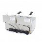 Freidora eléctrica doble de sobremesa 8+8 litros Maxima