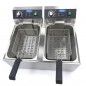 Freidora eléctrica doble de sobremesa 11+11 litros Maxima Freidora eléctrica doble de sobremesa 11+11 litros Maxima