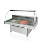 Vitrina refrigerada para pescado cristal curvo VML-C Serie Málaga