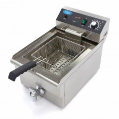 Freidora eléctrica de sobremesa con grifo 16 litros Maxima