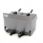 Freidora eléctrica doble de sobremesa con grifo 8+8 litros Maxima Freidora eléctrica doble de sobremesa con grifo 8+8 litros Maxima
