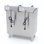 Freidora eléctrica doble con mueble zona fría y grifo 16+16 litros Maxima Freidora eléctrica doble con mueble zona fría y grifo 16+16 litros Maxima