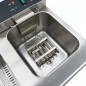 Freidora eléctrica doble con mueble zona fría y grifo 16+16 litros Maxima Freidora eléctrica doble con mueble zona fría y grifo 16+16 litros Maxima