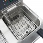 Freidora eléctrica doble con mueble zona fría y grifo 16+16 litros Maxima Freidora eléctrica doble con mueble zona fría y grifo 16+16 litros Maxima