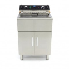 Freidora eléctrica con mueble y grifo 30 litros Maxima