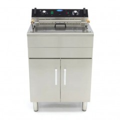 Freidora eléctrica con mueble y grifo 30 litros Maxima