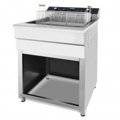 Freidora eléctrica con mueble abierto y grifo 45 litros Maxima