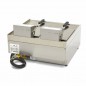 Freidora eléctrica doble profesional de sobremesa 10+10 litros con zona fría y grifo Serie 600 Maxima Freidora eléctrica doble profesional de sobremesa 10+10 litros con zona fría y grifo Serie 600 Maxima