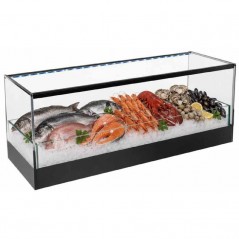 Vitrina neutra para pescado y marisco EX-MAR