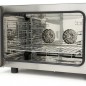 Horno combinado vapor con doble ventilador para 4 bandejas GN 1/1 Maxima